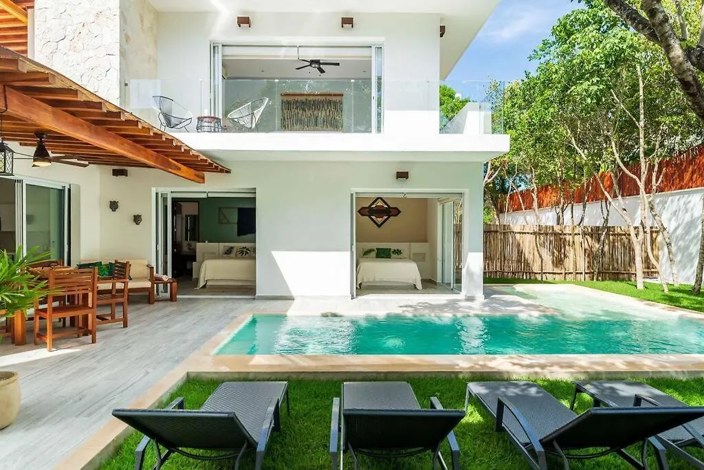 Beautiful Boho Pool Vip Villa Jacuzzi 24H Security Tulum