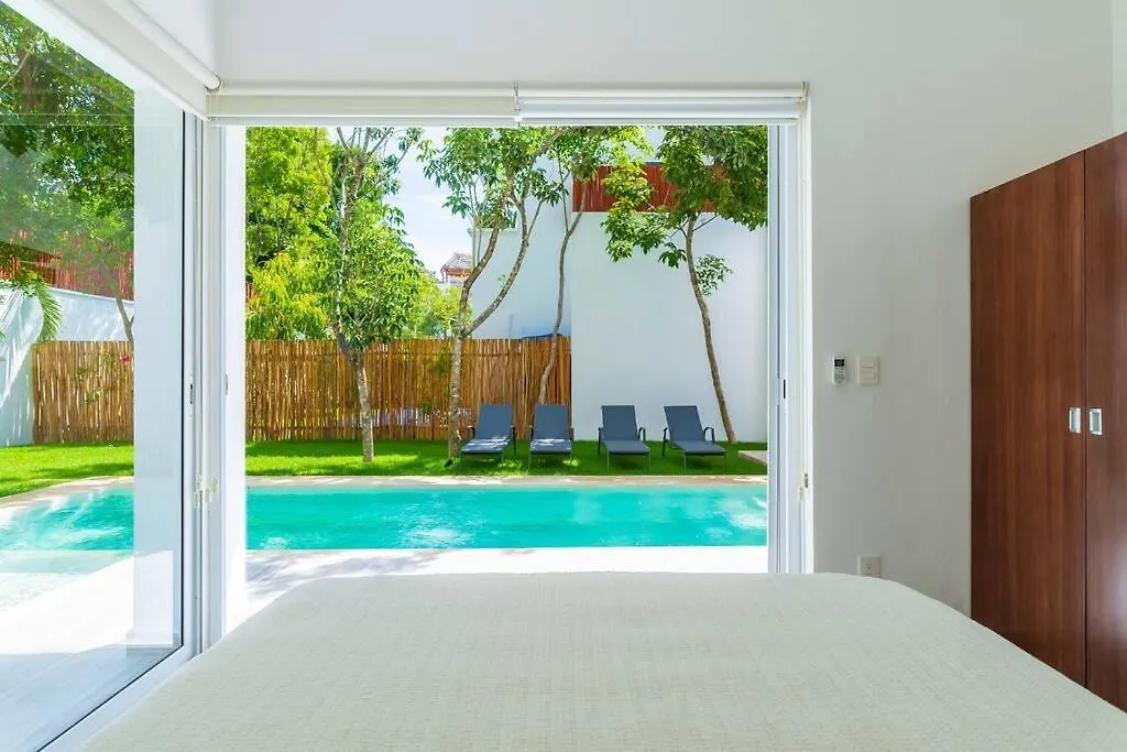 Beautiful Boho Pool Vip Villa Jacuzzi 24H Security Tulum Mexico