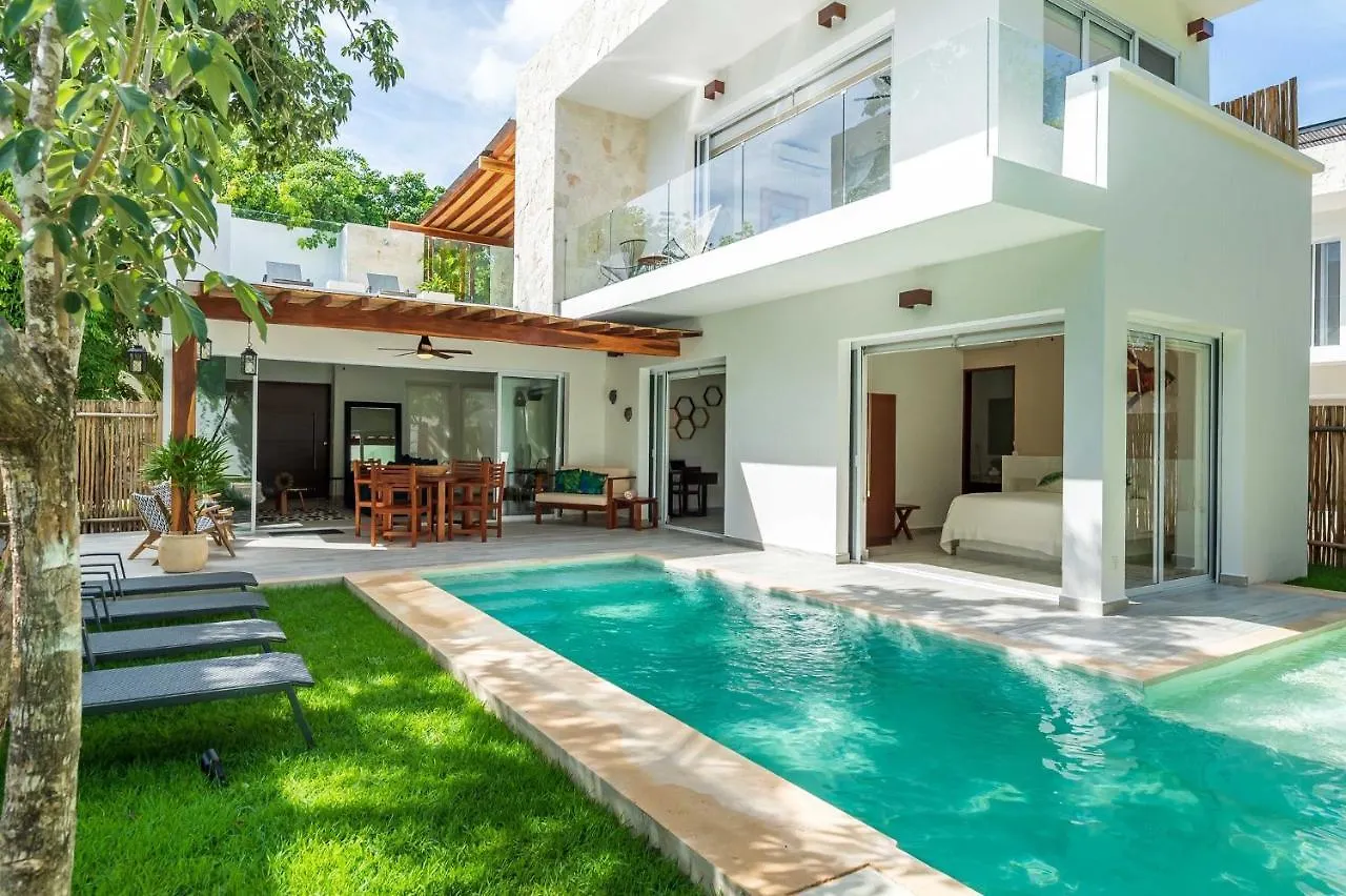 Beautiful Boho Pool Vip Villa Jacuzzi 24H Security Tulum