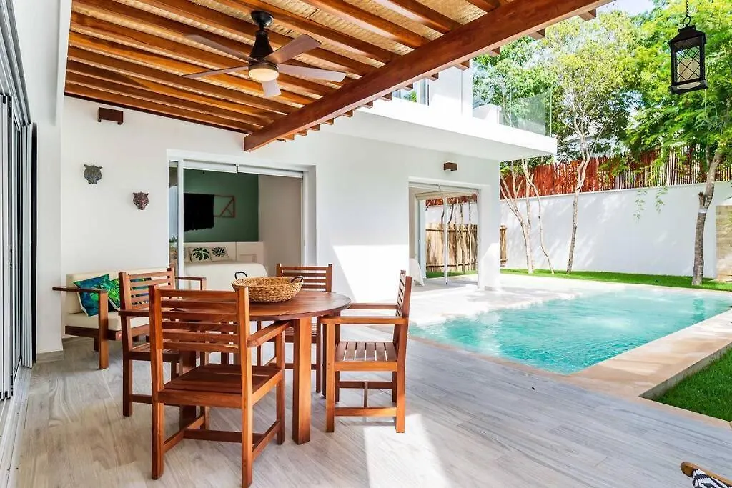 Beautiful Boho Pool Vip Villa Jacuzzi 24H Security Tulum