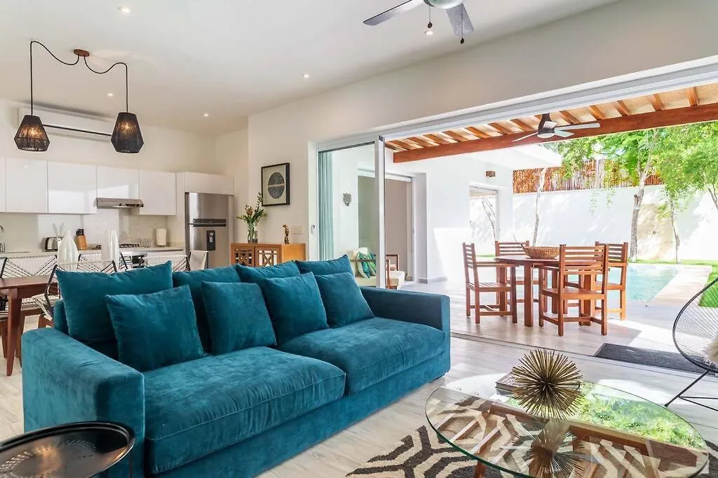 Beautiful Boho Pool Vip Villa Jacuzzi 24H Security Tulum 0*,  Mexico